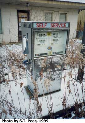 unused gas station