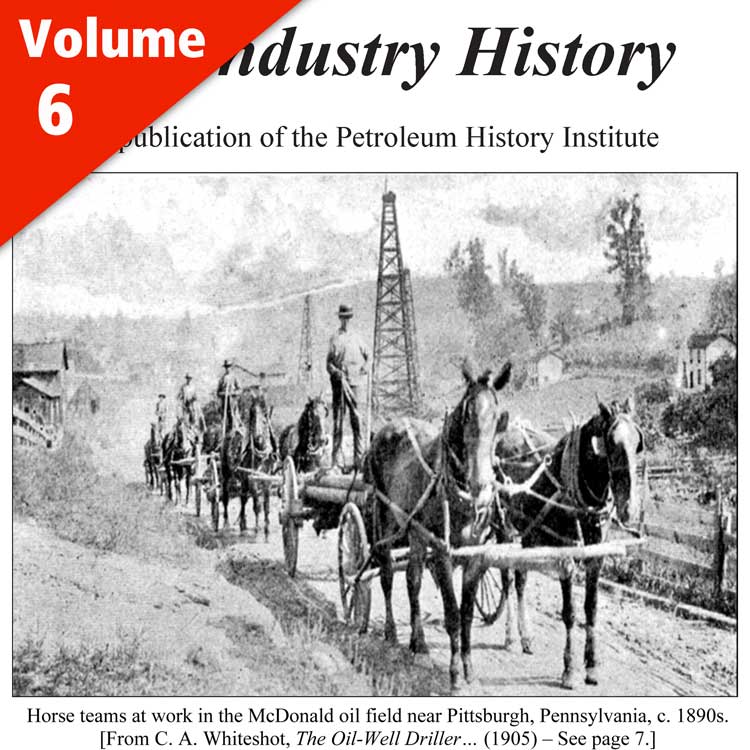 history of the oil industry in the united states